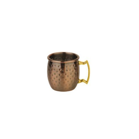 PADERNO MOSCOW MULE MINI MARTELLATO RAME ANTICATO  CM.4E5 H.4E5 CL.6 -4-