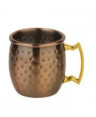 PADERNO MOSCOW MULE MINI MARTELLATO RAME ANTICATO  CM.4E5 H.4E5 CL.6 -4-