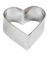 PADERNO TAGLIAPASTA CUORE INOX 18/10  CM.6E5 H.3 PEZZI 6 -1- 