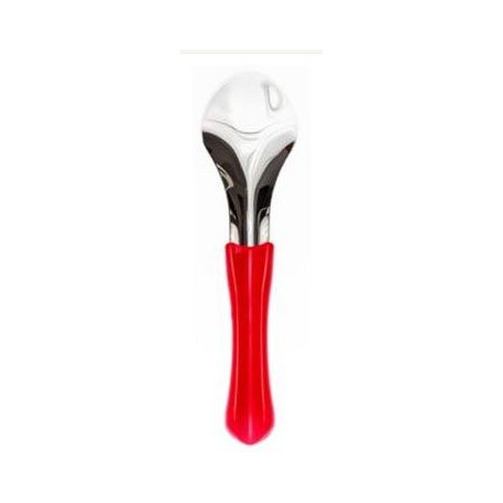 TX SPATOLA GELATO INOX MANICO ROSSO IN PP. CM.26 -1-