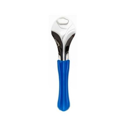 TX SPATOLA GELATO INOX MANICO BLU IN PP. CM.26 -1-