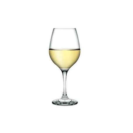 PBE AMBER CALICE VINO BIANCO  CM.7E9 H.18E8 CL.29E5 -6-