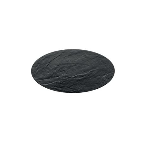 MRI PIETRA NERO PIATTO OVALE CM.28X15 -4-