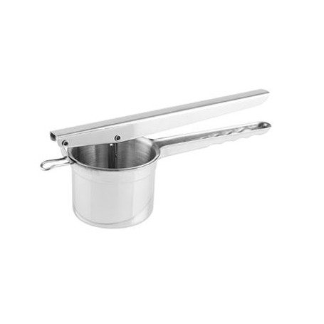 PADERNO SCHIACCIAPATATE PROFESSIONALE CON 3 GRIGLIE INOX  CM.8E5 H.30 -1-