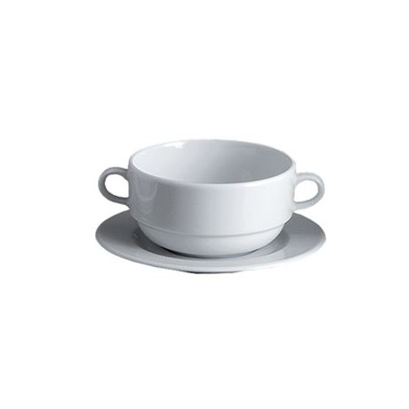 JUGO SELENA TAZZA PER BRODO CON PIATTINO CL.30 -24-