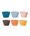 TOGNANA MINI CUP CAKE COLORI ASSORTITI  CM.6E7 H.3E1 PEZZI 6 -1-