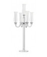 PAVAN CRYSTAL CANDELABRO VETRO 5 BRACCIA H.98 -1-