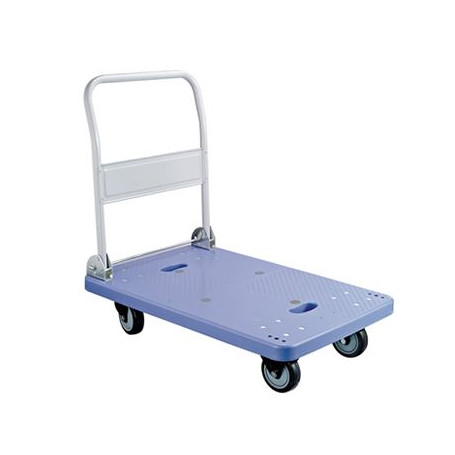 MRI CARRELLO PORTACASSE INOX/POLITENE CM.89X59 H.86 PORTATA MAX 300 KG. -1- 