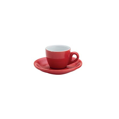 MRI PARIGI ROSSA PIATTINO PER TAZZA CAFFE 126996 -6-