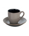 MRI CHARM GRIGIA/NERO TAZZA CAFFE  CM.6 H.6 CL.9 -6-