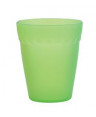 CAMBRO OASI BICCHIERE ACQUA PLASTICA VERDE  CM.8 H.9E5 CL.26 -24-