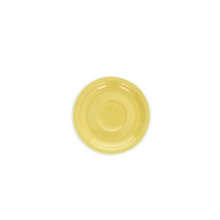 TOGNANA KOLORS GIALLO SENAPE PIATTINO TAZZA CAFFE 129317 -12-