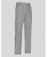 TOMA ECONOMIC PANTALONE CUOCO GRIGIO QUADRETTI UNISEX TAGLIA XS -1-