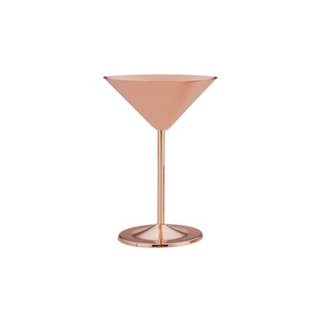 LUMIAN ATEMIDE COPPA MARTINI PLACCATA RAME  CM.12 H.17E4 CL.23 -1-