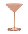 LUMIAN ATEMIDE COPPA MARTINI PLACCATA RAME  CM.12 H.17E4 CL.23 -1-