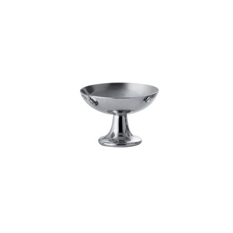 ALESSI COPPA GELATO CON PIEDE INOX 18/10  CM.10 -1-