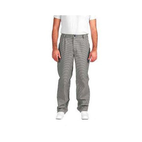 GIBLORS PANTALONE BIANCO QUADRI CON CERNIERA TAGLIA 62 -1-