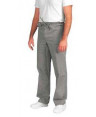 GIBLORS PANTALONE BIANCO QUADRI CON LACCIO TAGLIA XS -1-