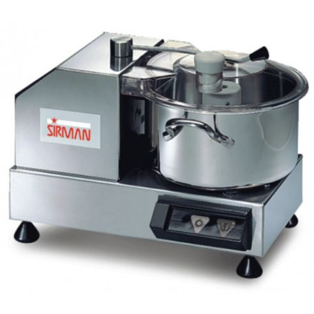 SIRMAN C4 CUTTER ELETTRICO CON VASCA INOX DA LT.3E3 W.350 CM.37X31 H.26 -1-