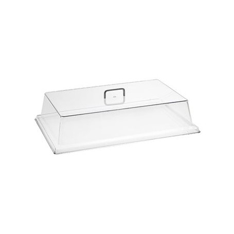 CAMBRO COPERCHIO RETTANGOLARE IN POLICARBONATO A CAMPANA PER VASSOIO GN. 1/1 CM.53X32E5 -1-