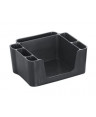 MC CONTENITORE PER BANCO ORGANIZER BAR NERO 6 POSTI CM.25X22 H.11 -1-