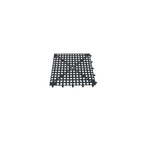 PADERNO TAPPETINO SCOLABICCHIERI AD INCASTRO NERO CM.30X30 -1-