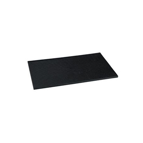 TABLECRAFT TAPPETINO IN GOMMA BAR MAT NERO CM.46X30 -1-