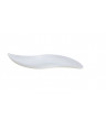 GP PLAST FINGER PIATTINO FOGLIA IN ABS BIANCO CM.19X6E5 PEZZI 25 -1-