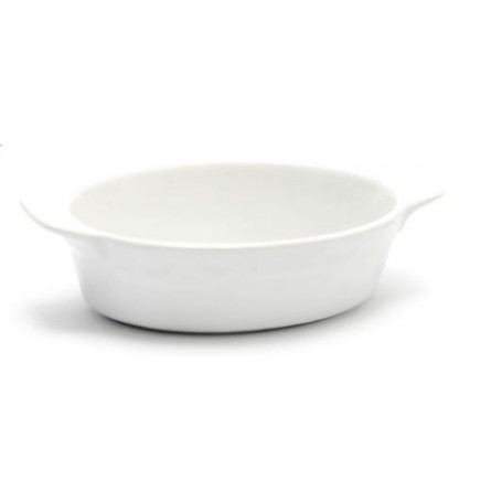 JUSTWHITE MINI CASSERUOLA OVALE CM.13 H.3E5 -2-