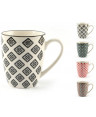 LNS MOSAIK TAZZA MUG DECORI MIX  CM.8E5 H.10 CL.16 -4-