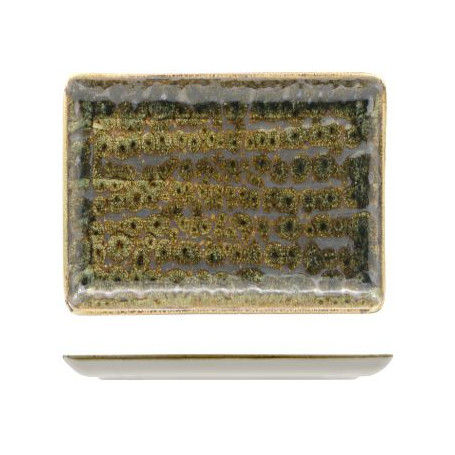 MATHERIA GREEN VASSOIO RETTANGOLARE CM.30X22 -6-