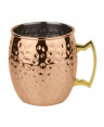 PADERNO MOSCOW MULE MARTELLATO RAME  CM.9 H.9E5 CL.50 -1-