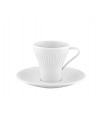 VA UTOPIA TAZZA CAFFE  CM.6E8 H.7 CL.10 CON PIATTINO  CM.13E4 -4-