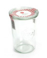 WECK R VASO CILINDRICO  CM.10 H.15 CON TAPPO CL.85 -6-