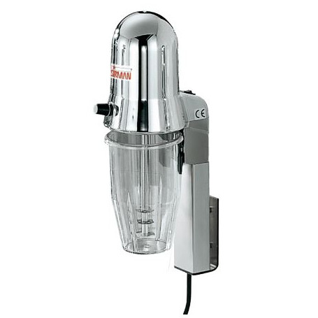 SIRMAN SIRIO FRULLATORE FRAPPE A PARETE BICCHIERE INOX LT.1 W.120 CM.11X15 H.36 -1- 