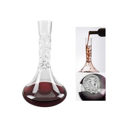 VINICIO DECANTER CARAFFA IN VBR  CM.18E4 H.32 CL.75 -1-