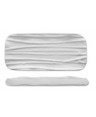 MRI BAMBOO VETRO BIANCO VASSOIO RETTANGOLARE CM.24X11 -2-