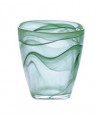 MRI CARIOCA VERDE BICCHIERE ACQUA  CM.8E8 H.9E5 CL.25 -6-