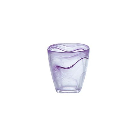 MRI CARIOCA VIOLA BICCHIERE ACQUA  CM.8E8 H.9E5 CL.25 -6-