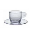 GD AROMA PIATTINO TAZZA CAFFE IN SAN  CM.10E6 141884 PEZZI 6 -1-