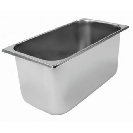 VASCA INOX PER GELATO CM.33X16E5 H.15 LT.6E2 -1-