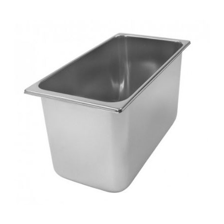 VASCA INOX PER GELATO CM.33X16E5 H.18 LT.7E6 -1-