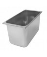 VASCA INOX PER GELATO CM.33X16E5 H.18 LT.7E6 -1-