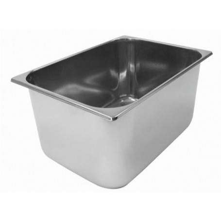 VASCA INOX PER GELATO CM.36X25 H.18 LT.12E9 -1-