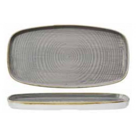 CCL PUNTINATO GRIGIO VASSOIO NORDIC RETTANGOLARE CM.35X18E5 -6-