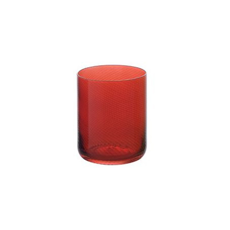 MRI SPIRAL BICCHIERE ACQUA ROSSO  CM.8 H.10 CL.41 -6-