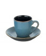 MRI CHARM BLU/NERO TAZZA CAFFE  6 H.6 CL.9 -6-