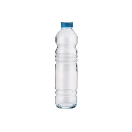 PBE VITA 1 BOTTIGLIA ACQUA GASSATA CON TAPPO BLU LT.1  -1-