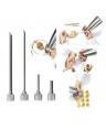 ISI SET 4 INIETTORI INOX PER SIFONE -1-