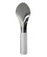 TX MINI SPATOLA GELATO INOX PER CARAPINA MANICO BIANCO IN PP. CM.21E5 -1- 